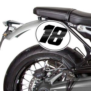 kit soporte porta numero bmw r-ninet